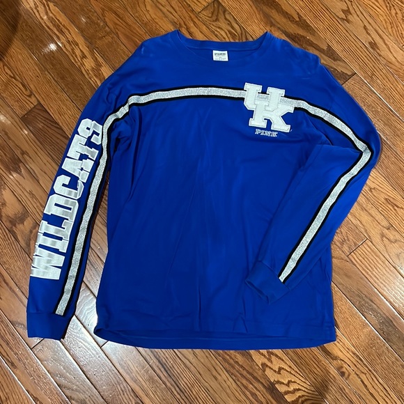 Tops - Victoria’s Secret Pink, Kentucky Long Sleeve Tee